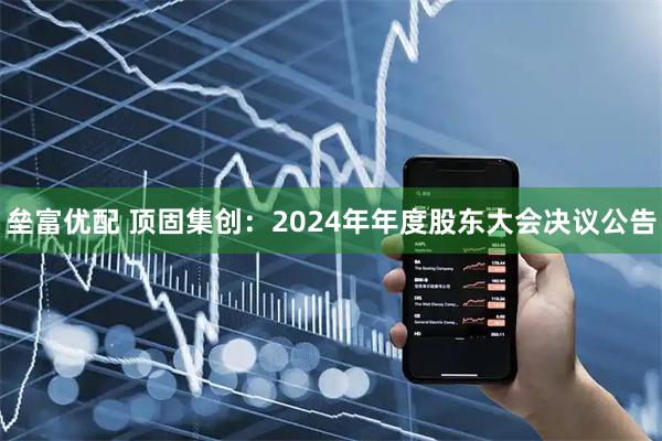 垒富优配 顶固集创：2024年年度股东大会决议公告