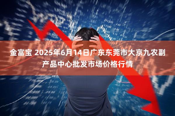 金富宝 2025年6月14日广东东莞市大京九农副产品中心批发市场价格行情