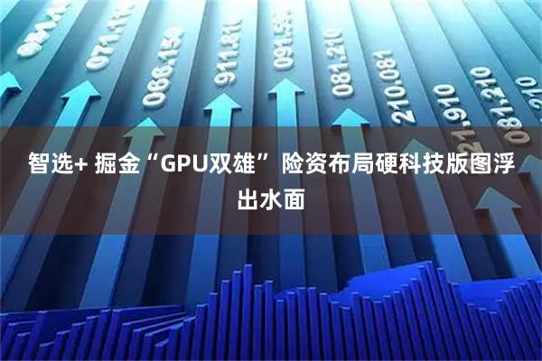 智选+ 掘金“GPU双雄” 险资布局硬科技版图浮出水面